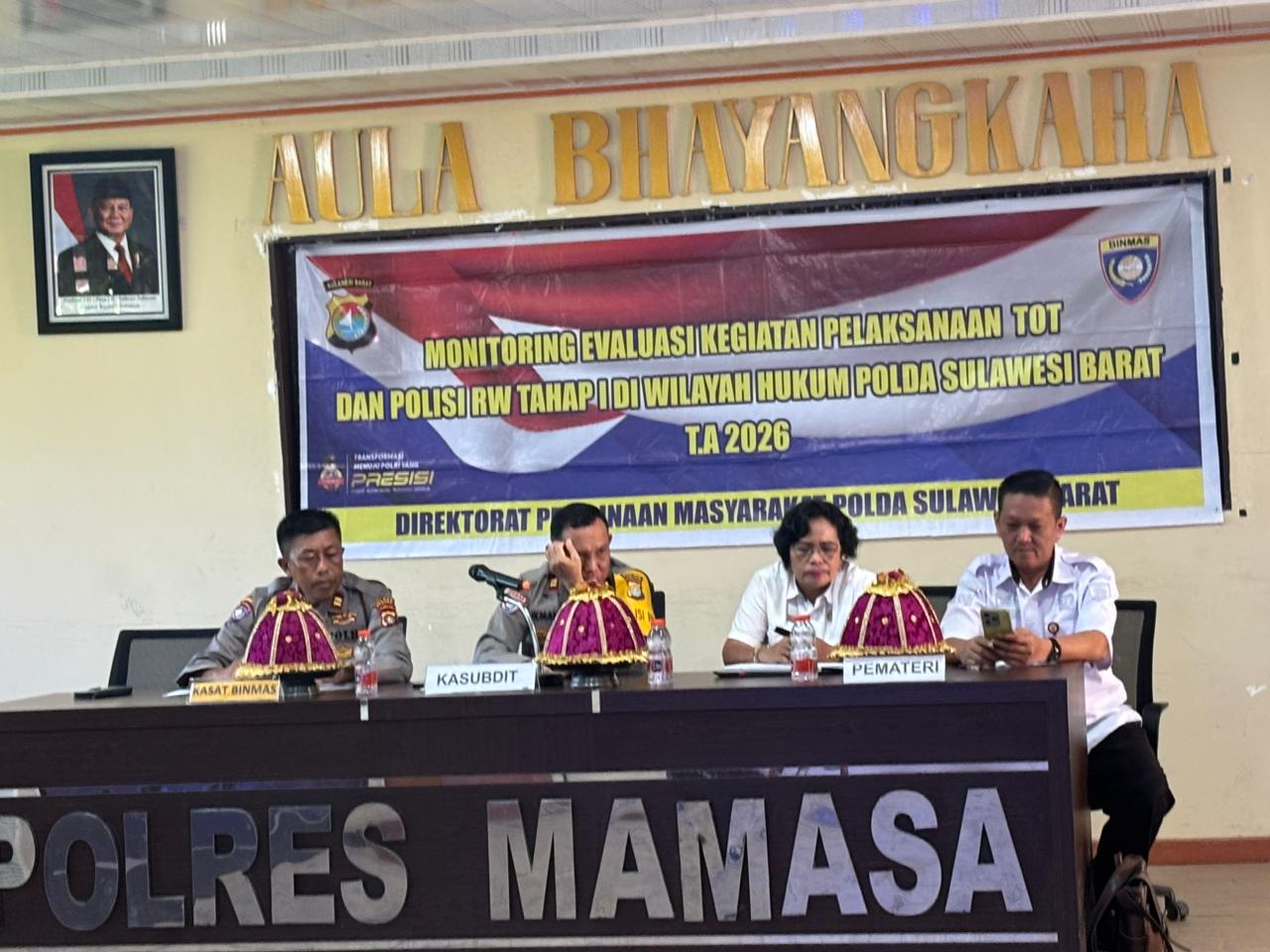 KEGIATAN KEPALA DINAS PANGAN KAB.MAMASA